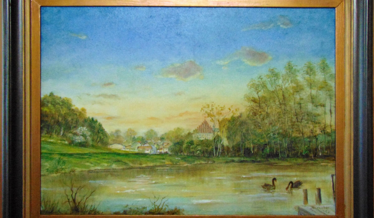 Ölbild Lasuren gemalt von Josef Holzweber