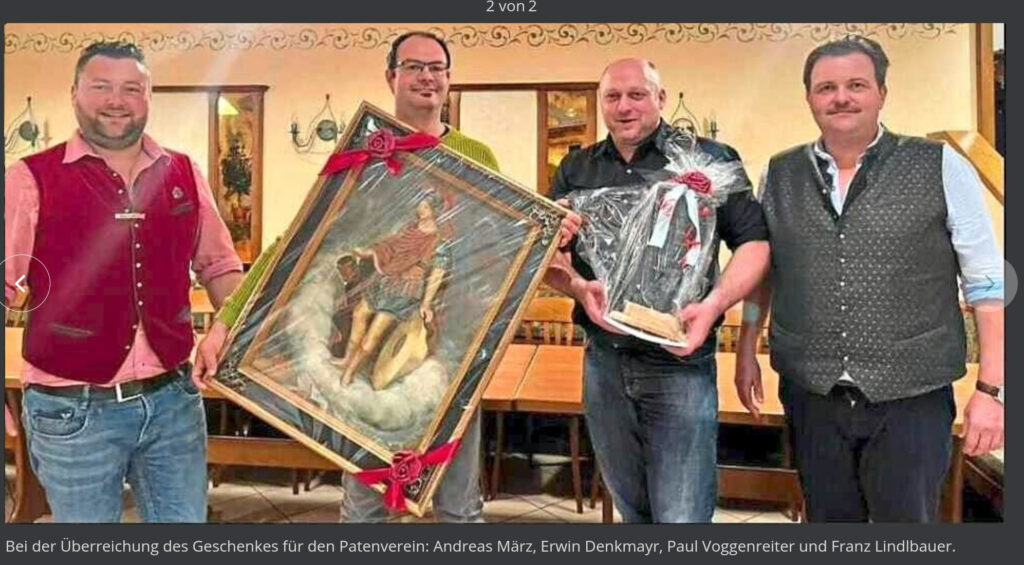 Geschenk an die Freiwillige Feuerwehr Mödlsbach